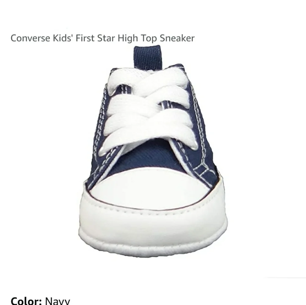 Converse Kids' First Star High Top Sneaker